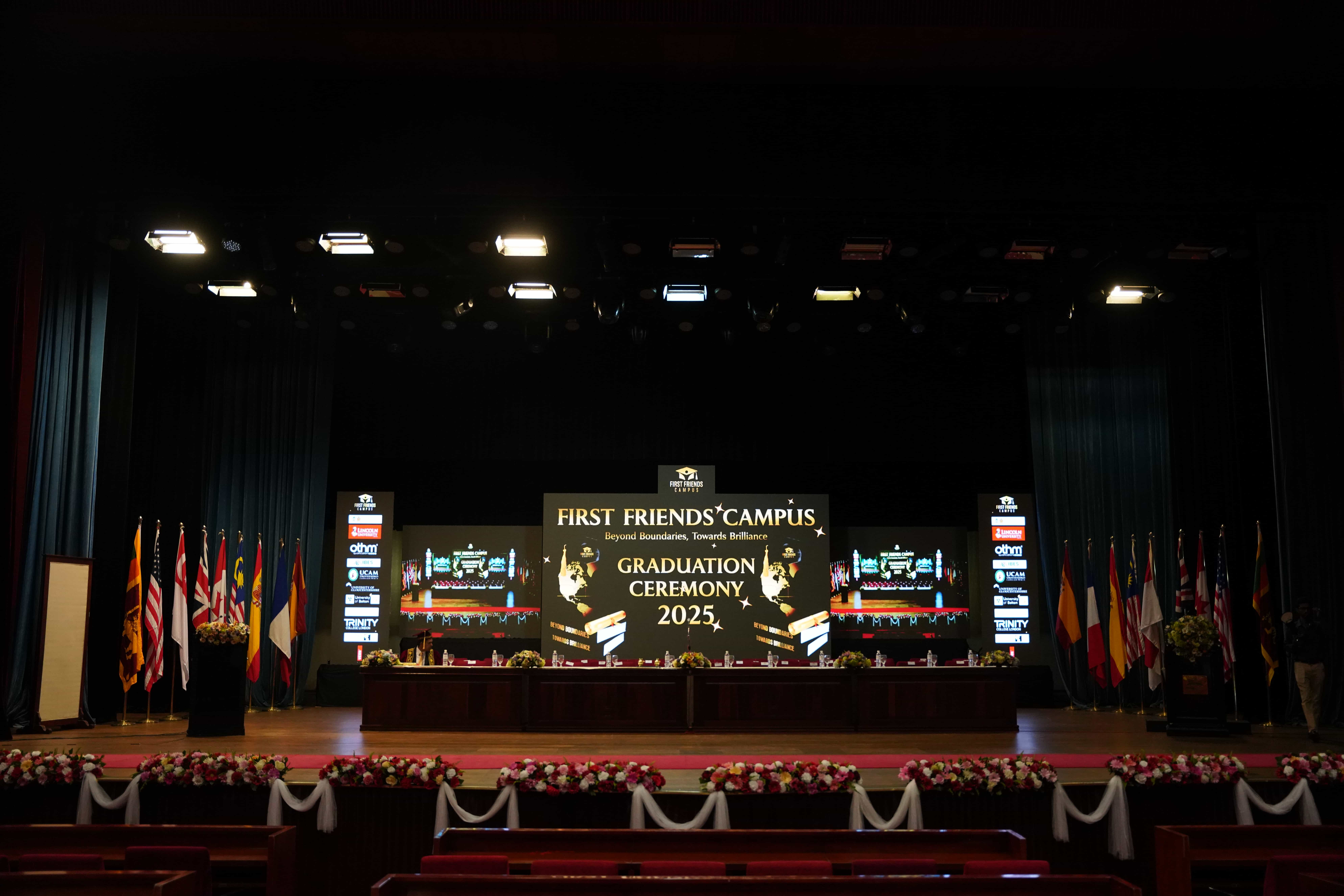 Stage Arrangements, Sounds & Lighting